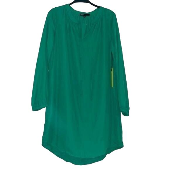 NWOT Gibson Green Long Sleeve Holiday Dress | Size Small - Picture 1 of 7